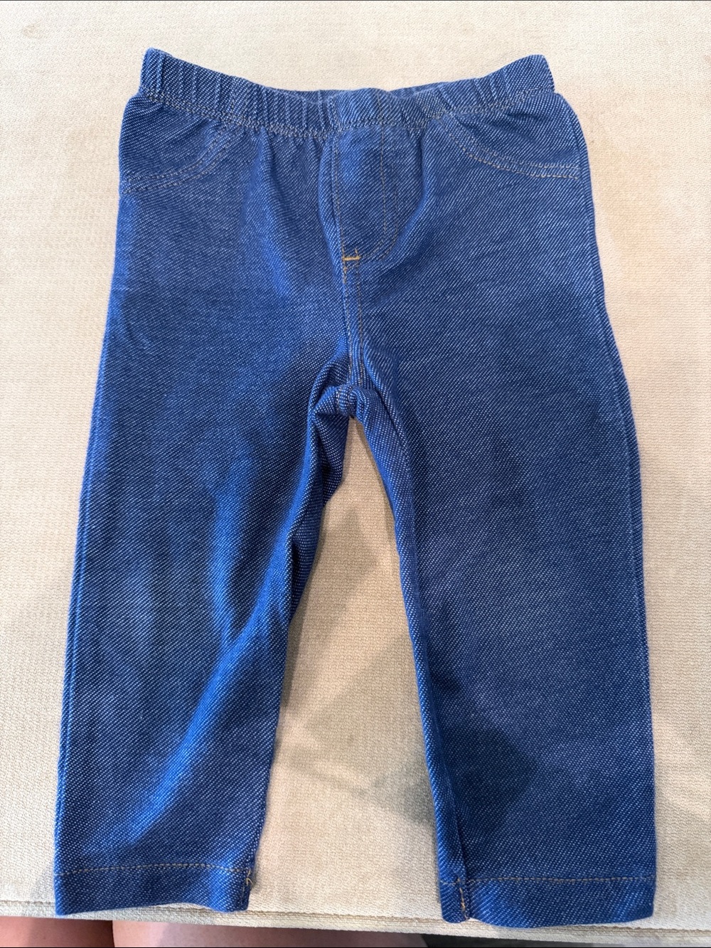 Carter's Dark Blue Denim Leggings for Kids 9M
